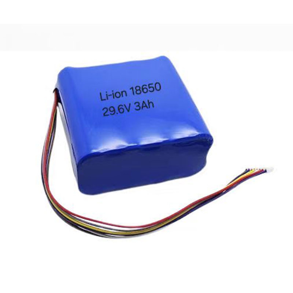 Paquet de batterie au lithium 18650 3 Ah 29,6 V 8S1P