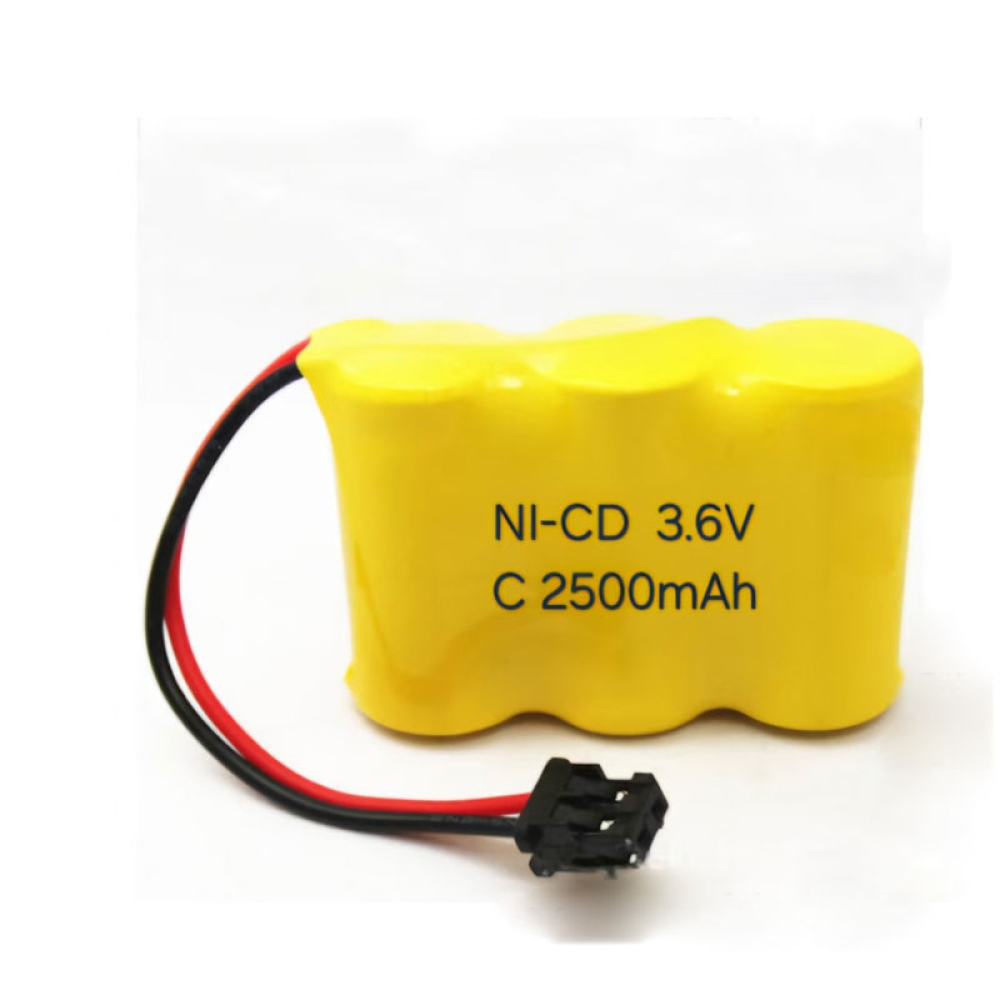 NI-CD 3.6V C 2500mAh Battery Pack